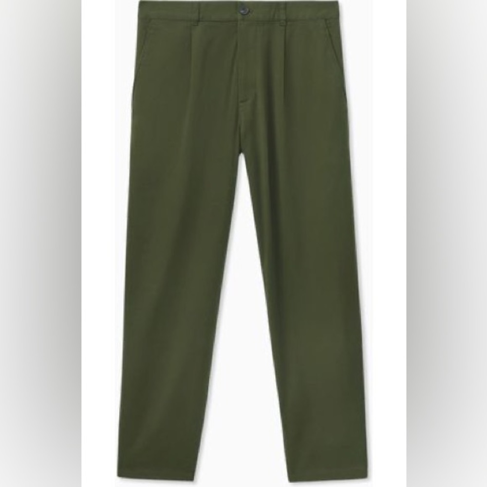 COS REGULAR-FIT TAPERED TWILL CHINOS sz 30 / Eu 46 / 175 80A